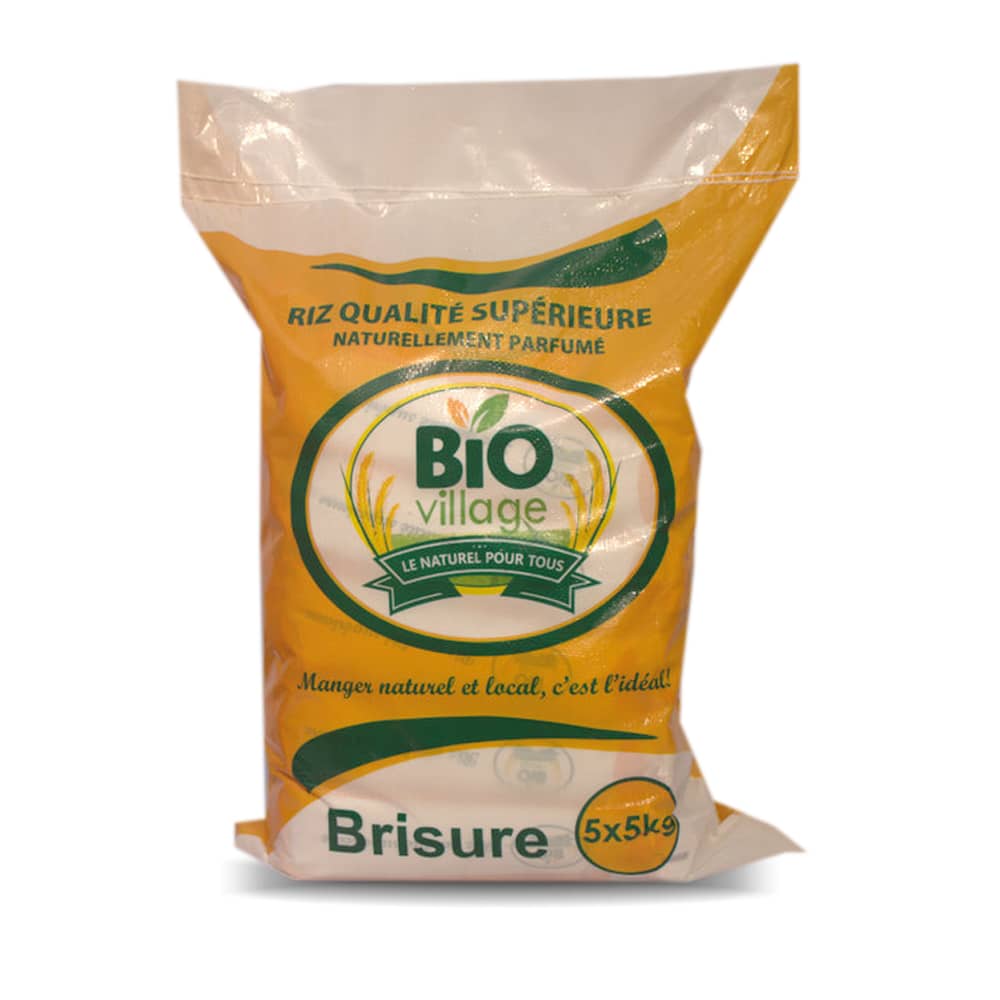 Riz Bio Village Brisure (5*5kg) - Bio TOGO